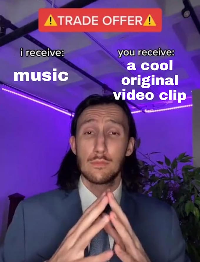make you an animated video clip for your music