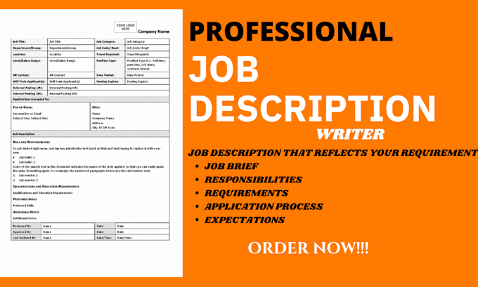 Samples Of Job