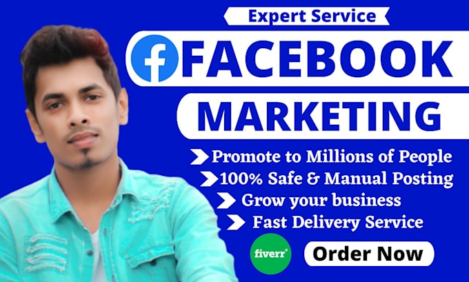 do organic facebook marketing for any business in USA, UK