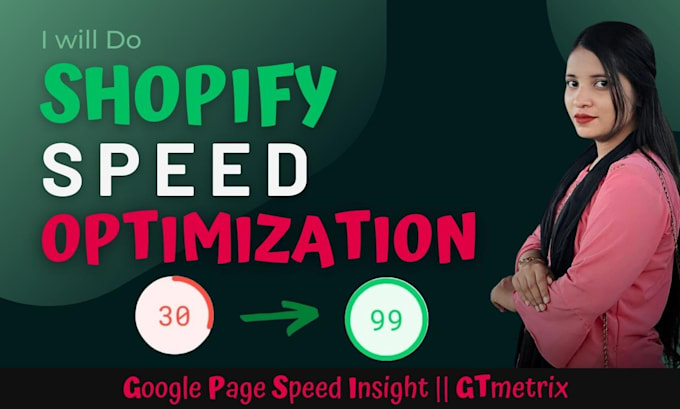 do shopify speed optimization on google pagespeed insight