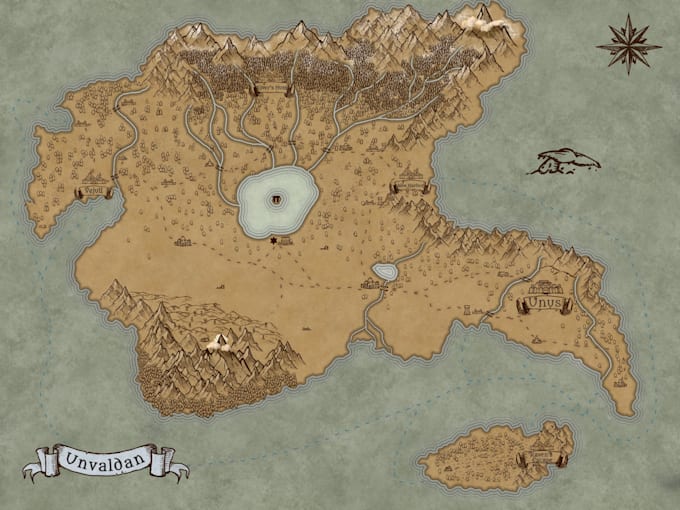 create fantasy maps for you