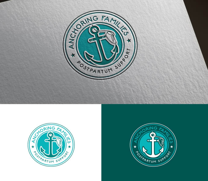 provide an incredible wonderful anchor logo design