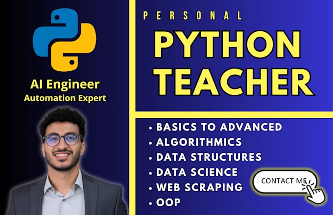 be your python tutor, python teacher, and python advisor