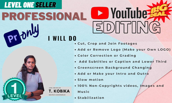edit videos for your youtube channel
