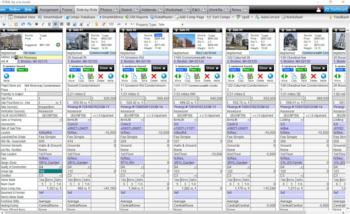 create appraisal reports and appraisal assistance