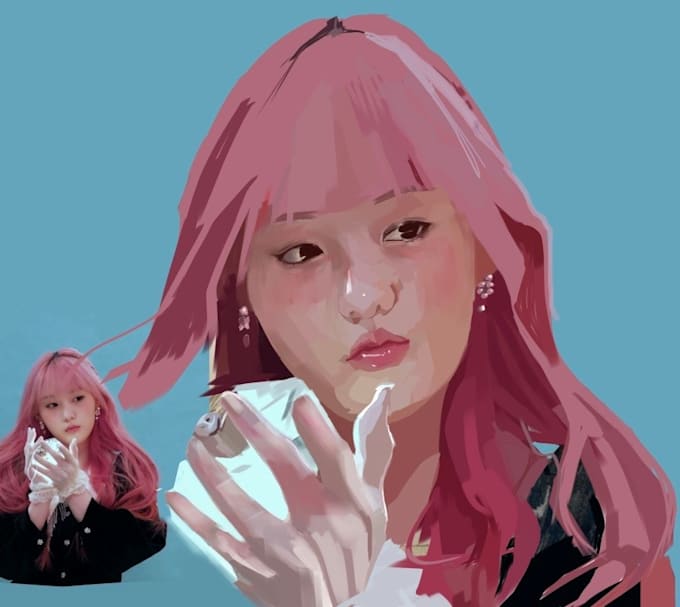 draw kpop and anime fan art