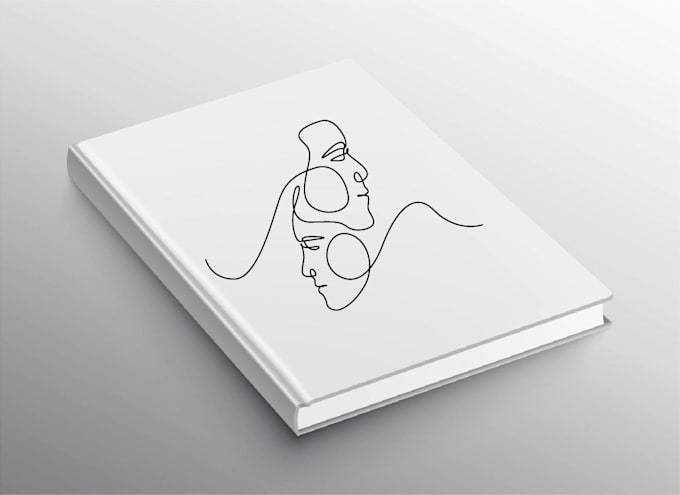 draw one line logo, line art, design minimalist for you