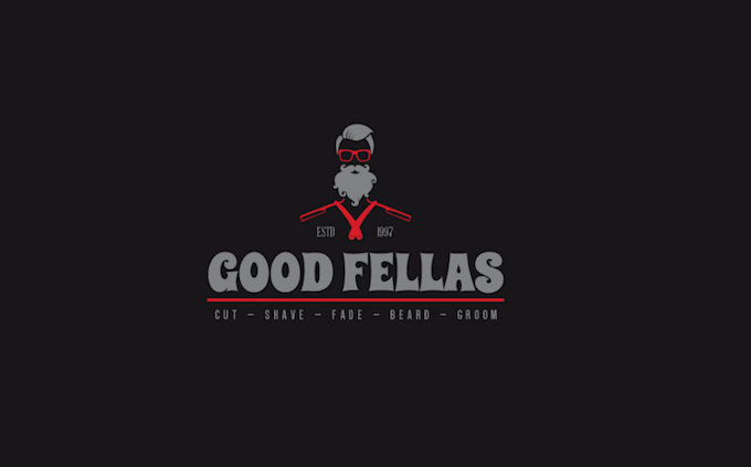 do outstanding barber shop logo