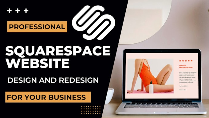 Design or redesign a professional squarespace website for your business ...