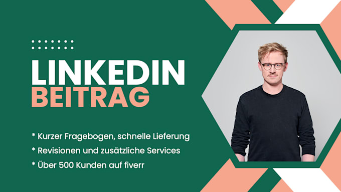 write a linkedin post