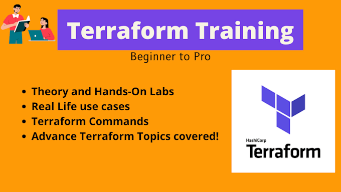 provide cloud devops training for terraform, docker, k8s, aws