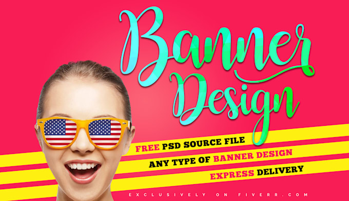 do 3 banner designs in 24 hours