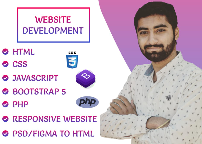 Be your front end developer to create websites in html css by Pixels ...