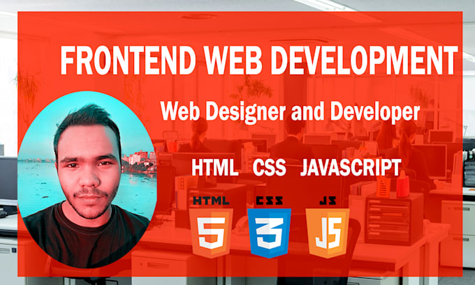 Do frontend web development using only html css js by Ynservices | Fiverr