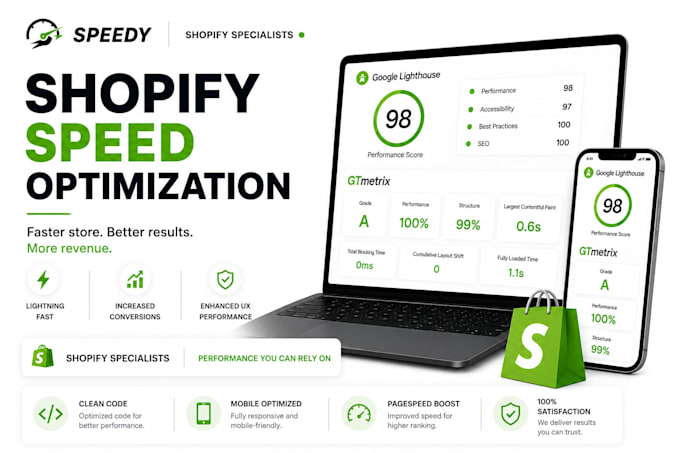 do shopify speed optimization and increase store speed
