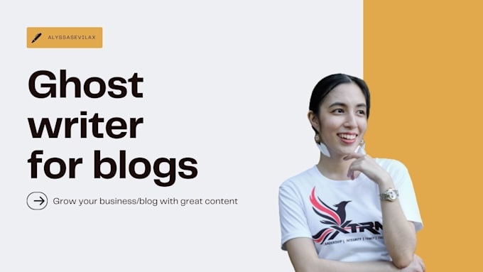write your blog articles