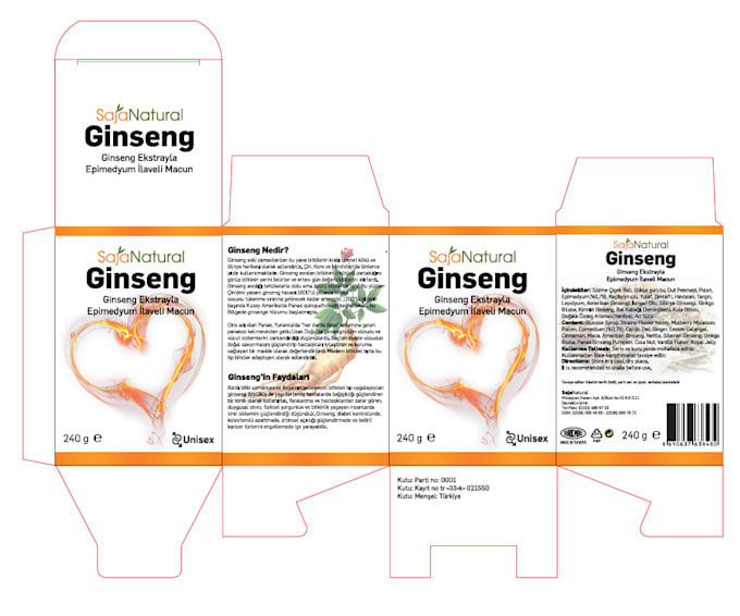 design packaging label and box design with 3d mockup