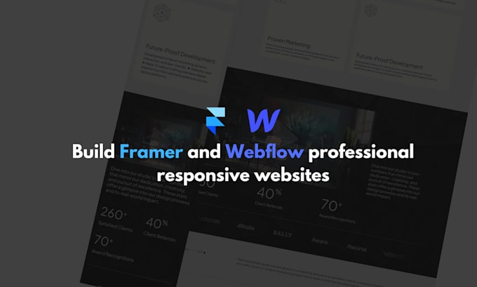 design responsive framer website design, figma to framer, xd to framer website