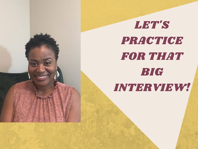help you land that important job with a mock interview