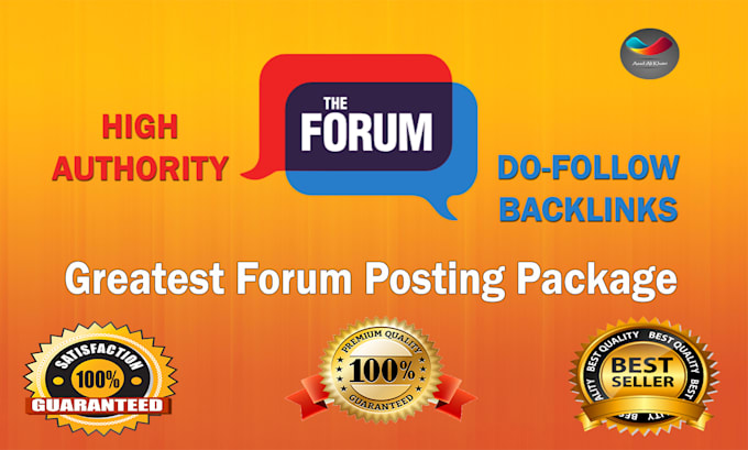 do 45 unique forum posting dofollow SEO backlinks