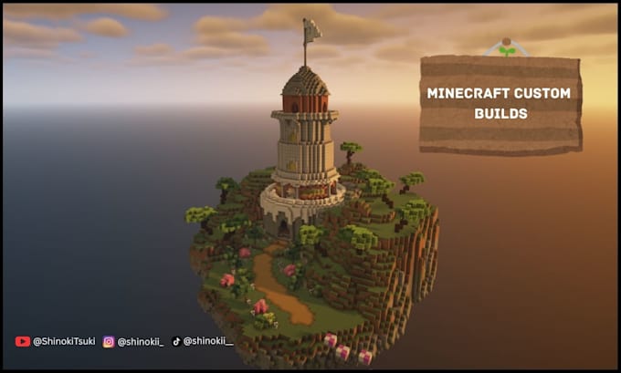 creative minecraft building for your world and server