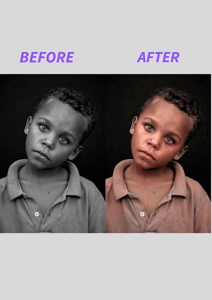 Turn black and white photos into color photos by Nouman_787 Fiverr