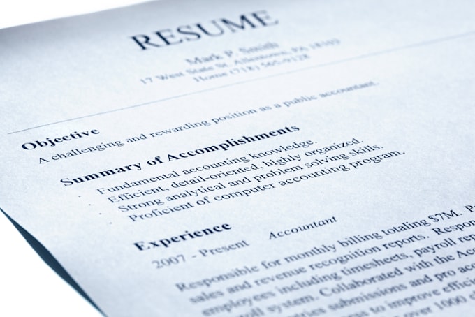 help you create a job winning resume
