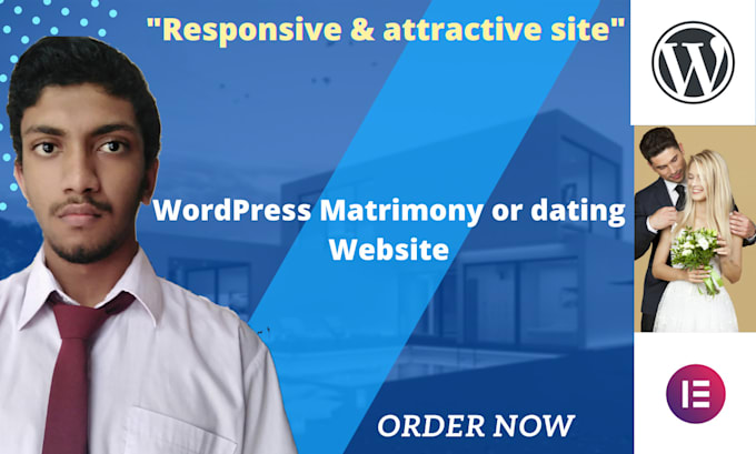build a responsive matrimony or dating website