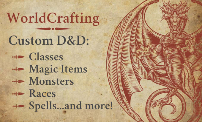 Homebrew Dnd 5e Classes Races Items And More By Worldcrafting Fiverr Homebrew Dnd 5e Classes Races Items And More By Worldcrafting Fiverr