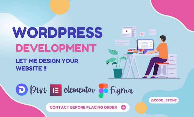 design an attractive wordpress website