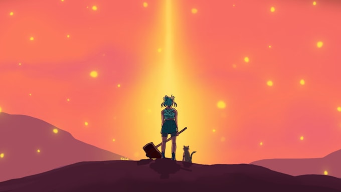 make fantasy themed illustrations