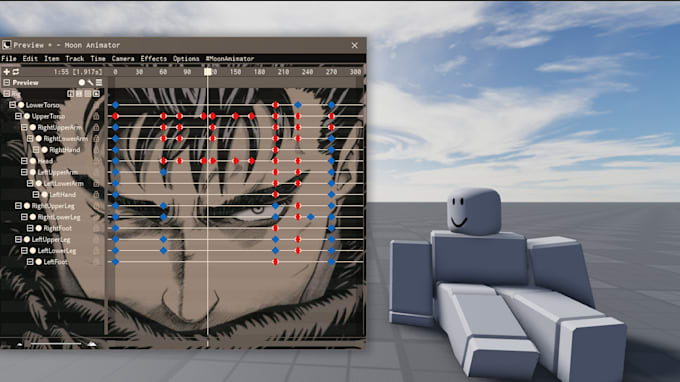 make a roblox animation for you
