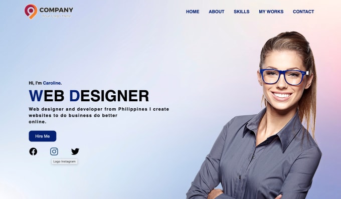 Develop visually appealing websites using html and css by Carolinejoydy ...