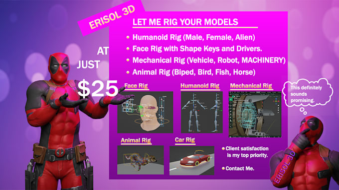 rig and animate your 3d models in blender