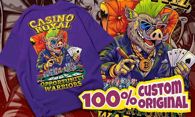 design grafico personalizzato di magliette o illustrazioni di cartoni  animati