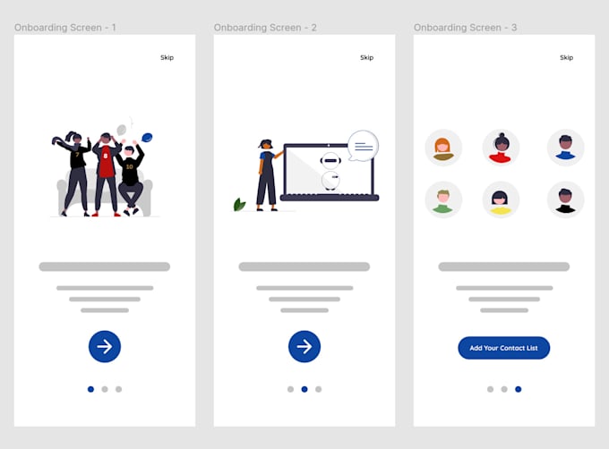 Do ux ui design for your mobile app or pwa by Jamesmwallacejr | Fiverr