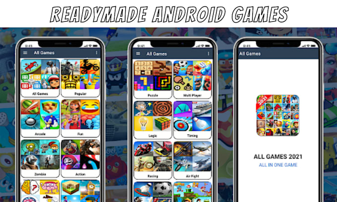 give you android games in 2d and 3d