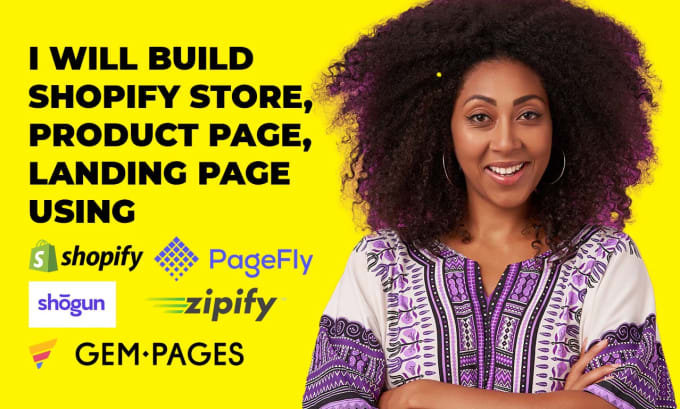 Shopify shogun gempages or pagefly product landing page by Bondfreeman