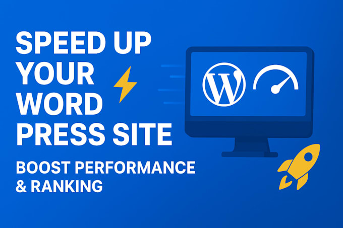 speed up and optimize your wordpress website