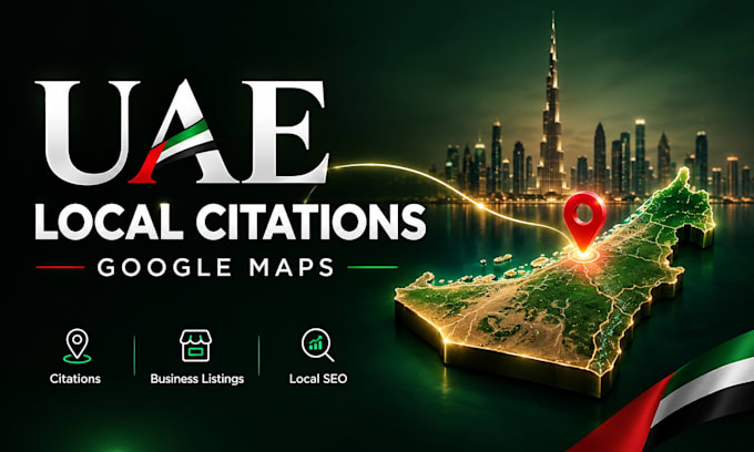create premium uae dubai local citations for local SEO