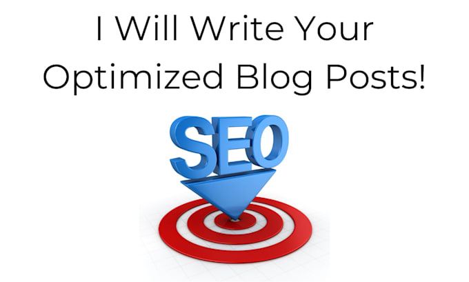 write your optimized blog posts