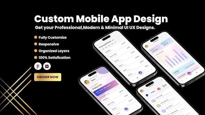 design stunning wireframe, app design, web design, UX case study in figma