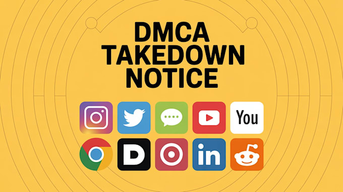 remove takedown  facebook reddit tiktok instagram telegram google under dmca