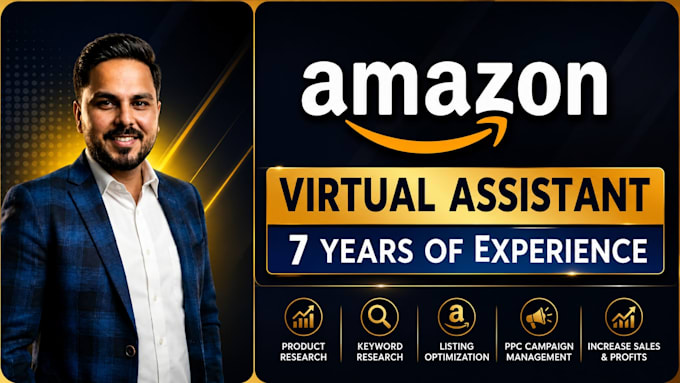 be your amazon fba expert virtual assistant for product research, PPC and SEO