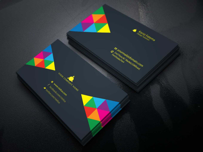 Design unique and colossal professional business card by Kanizm | Fiverr