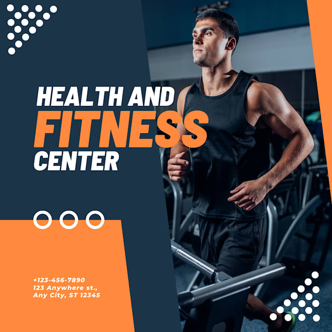 Create an impressive fitness social media template on canva by Gracemop ...