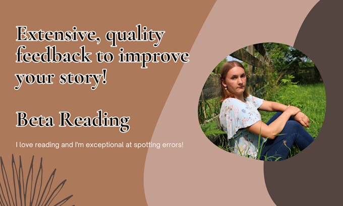beta read and provide quality feedback to improve your story