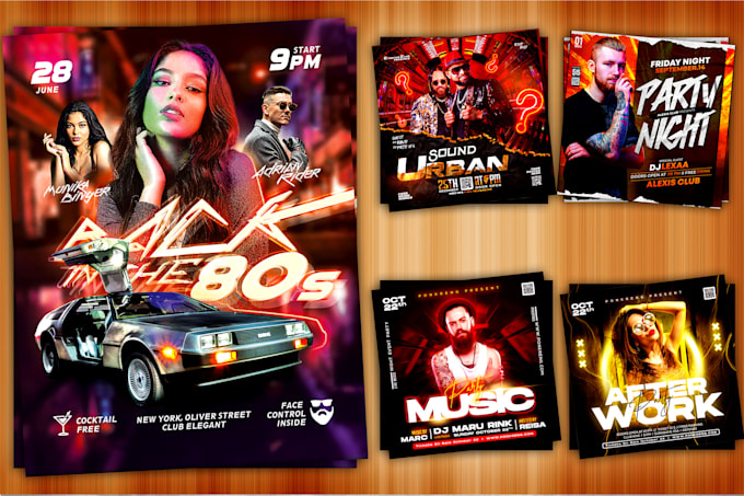 Professional Event Flyer Design Example