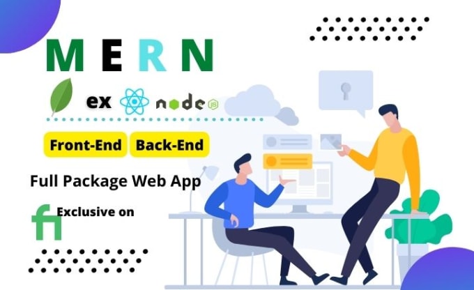 Design and develop web app using react js express mongodb node js mern ...