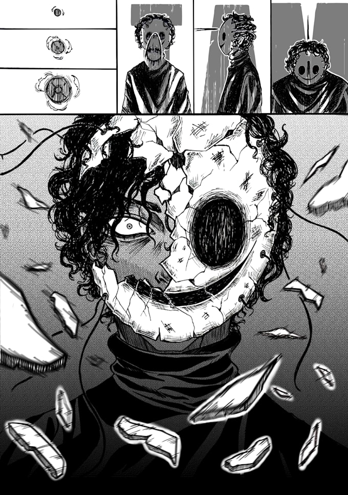 create professional comic pages in my style